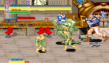 Captain Commando screenshot 4 for Playstation